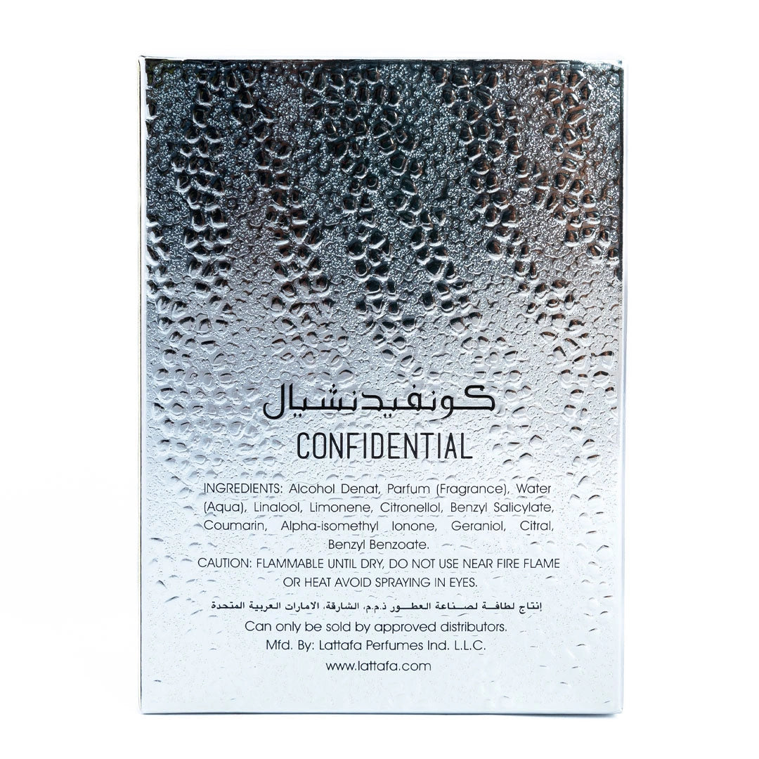 Confidential Platinum Eau De Perfume